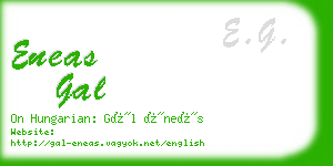 eneas gal business card